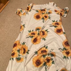 Sunflower style dress